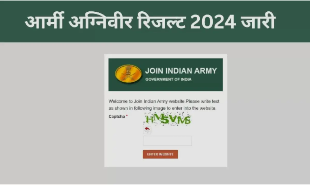 agniveer result 2024