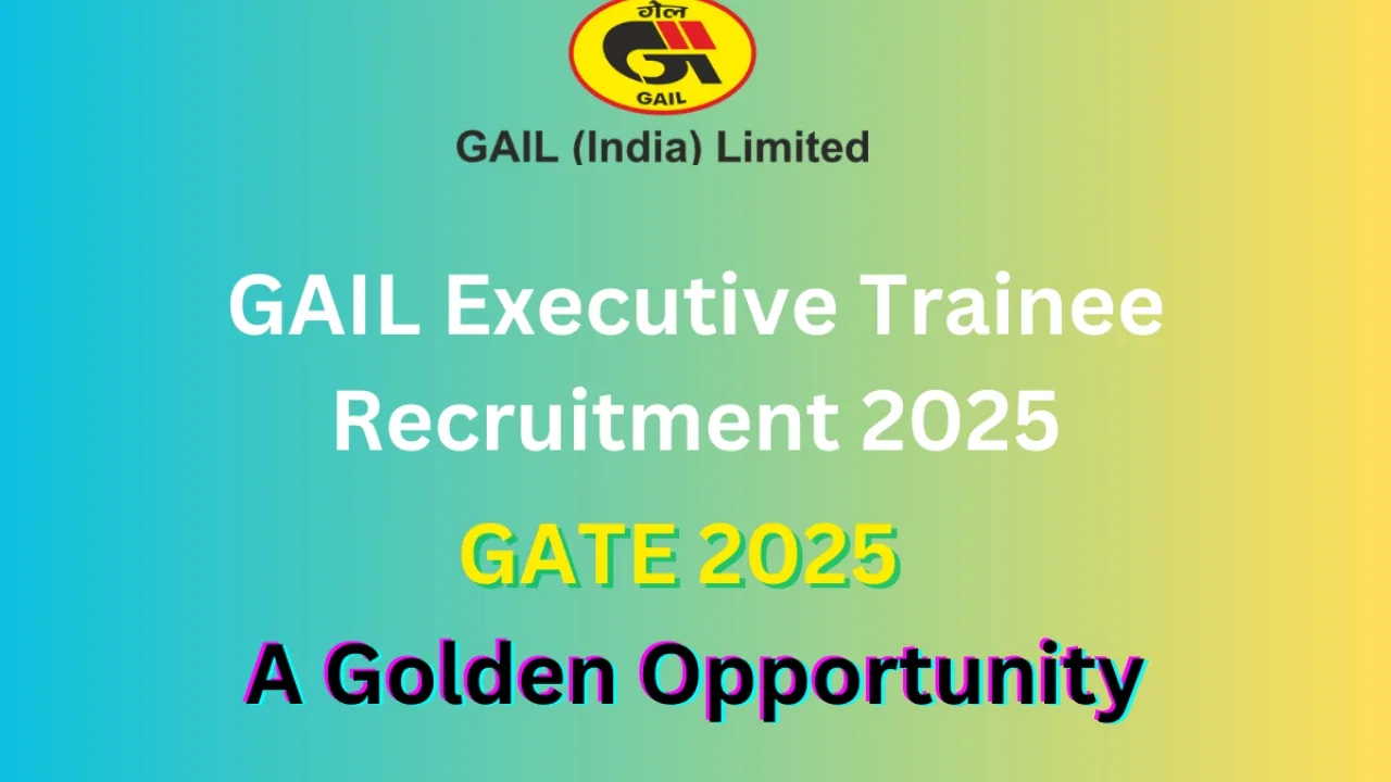 gail executive trainee bharti