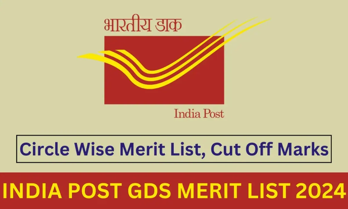 india post gds merit list 2024