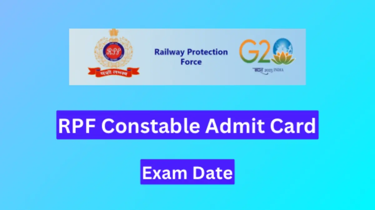 rpf constable admit card