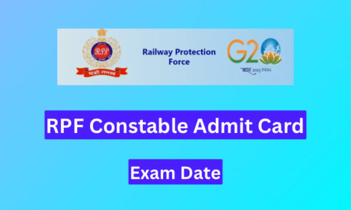 rpf constable admit card