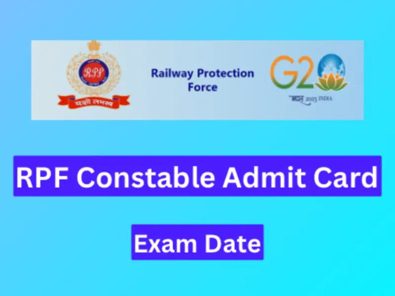 rpf constable admit card