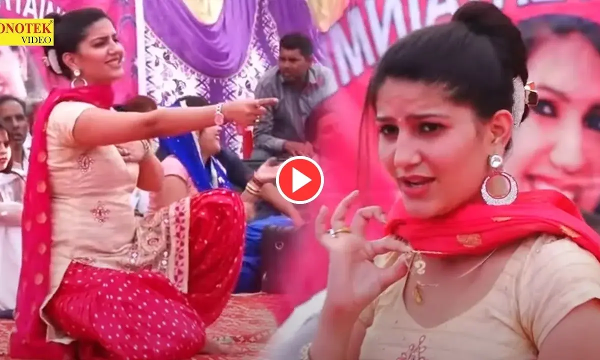 sapna dance video