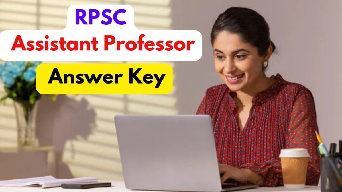 RPSC Assistant Professor Answer Key