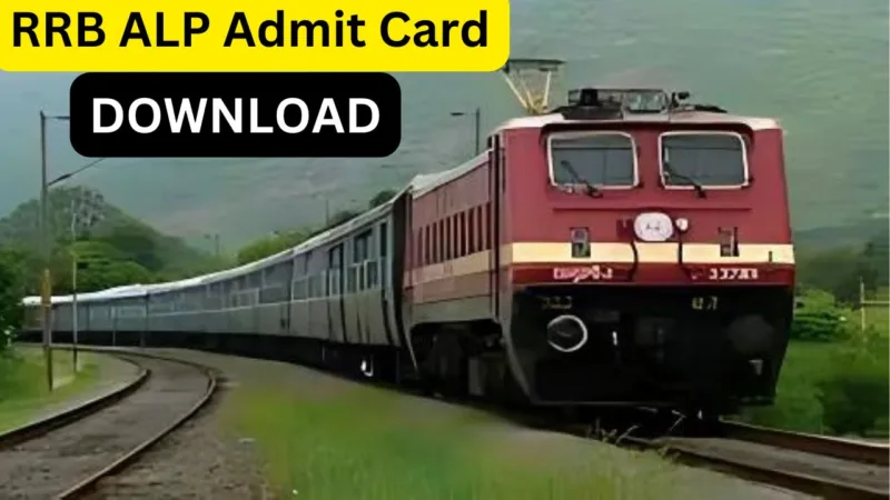 RRB ALP Admit Card