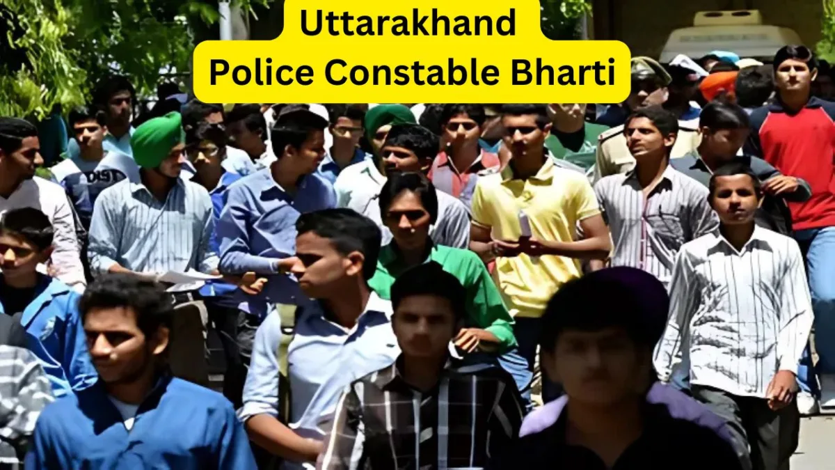 Uttarakhand Police Constable Bharti