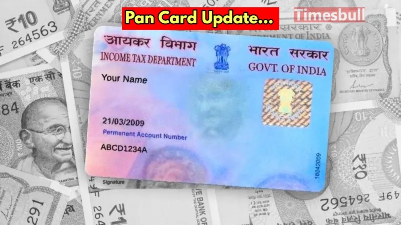 pancard update